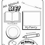 all about us worksheets kindergarten printables4
