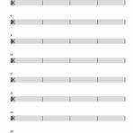 what is a musical synthesizer piano sheet music blank bass1