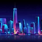 neon city background3