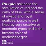 what does the color purple mean2