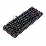 teclado mecânico redragon kumara branco switch brown4