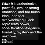 What is the meaning of black?3