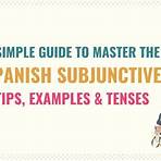 how do you conjugate a subjunctive in spanish examples4
