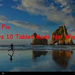 how do i troubleshoot a windows 10 tablet mode problems list1