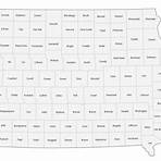 state of iowa map with cities and towns highways4