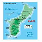 where is guam located geographically map1