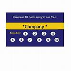punch card template4