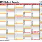 2021-2022 school calendar printable2