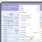 how to make a schedule of events template google docs3