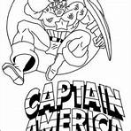 desenho do capitão américa3