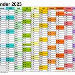kalender 2023 als liste1