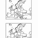mapa da europa ocidental e oriental para colorir3