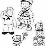 imagem do dia do soldado para colorir educação infantil3