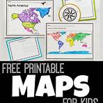 map of the world continents for kids2