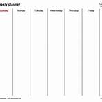 free printable weekly planner template1