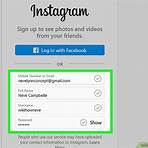 instagram sign up page for pc2