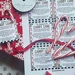 What does the letter j stand for in the candy cane?1