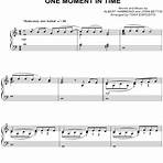 one moment in time partitura2