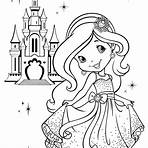 dibujos de princesas para imprimir y colorear4