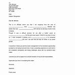 two weeks notice letter template word5