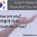 how are you in korean1