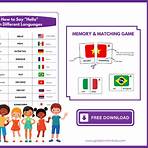 Why should children learn to say hello in different languages?2