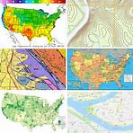 What are the different types of US maps?1