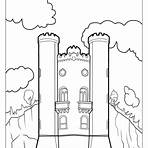 castle pictures medieval for kids to color2
