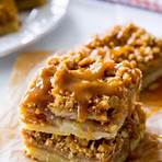 gourmet carmel apple cake bars2