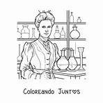 marie curie dibujo para colorear1