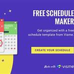 What is a free schedule generator?2