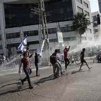 tel aviv israel demonstration today video2