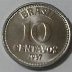 moeda de 10 centavos de 19862
