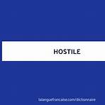 hostile définition1