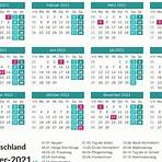 calendrier des semaines 20211