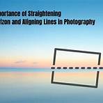 What is the importance of aligning the horizon in photography?2