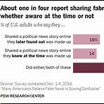 what percentage of americans use fake news in education4