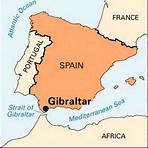 Where is the border between Gibraltar and Andalusia?2