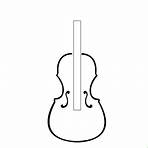 imágenes de violín para dibujar1