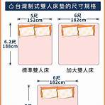 台灣制式雙人床墊尺寸規格有哪些?4