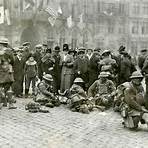 Nationale feesten 1919. Aankomst te Brussel van de Republikeinse garde. Het bezoek van president Poincaré aan Brussel3