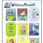 zodiac signs worksheet5