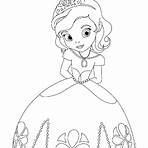 princesa sofia desenho para colorir3