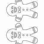 gingerbread man template printable free in color kids song video4