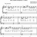we can work it out music sheet3