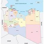 where is libya bounded by the mediterranean sea in the world2