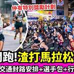 渣打香港馬拉松 封路1