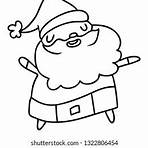 elizabeth jagellon images clip art line drawings santa2