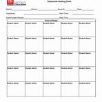 classroom seating chart sample template2