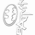 batman logo ausmalbild3